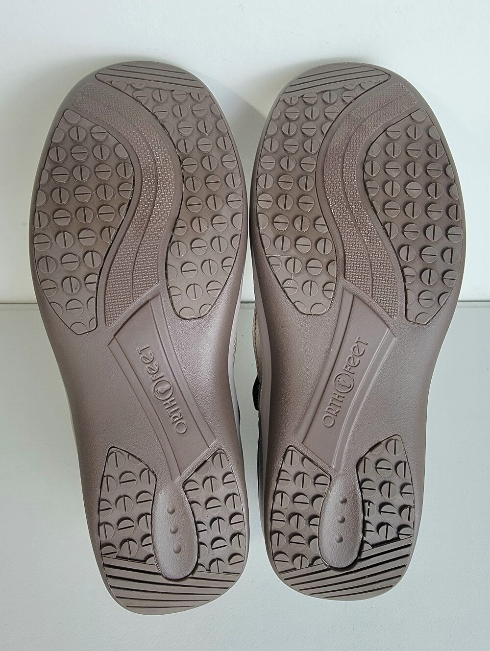 Orthofeet Juno Mary Jane Pewter Comfort Shoes Sandals Women's Sz 9.5M Adjustable - Picture 13 of 15